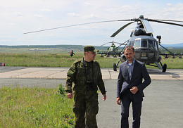 Встречи с молодым пополнением гвардейского соединения