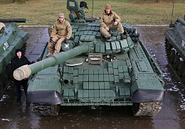 В Челябинской области специалисты компании Арком завершили испытания новых типов краски для бронетехники